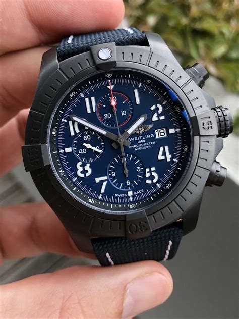 breitling super avenger wrist shot|breitling 48 night mission.